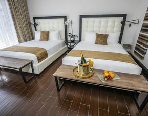 Day use twin room at Hotel Croydon.