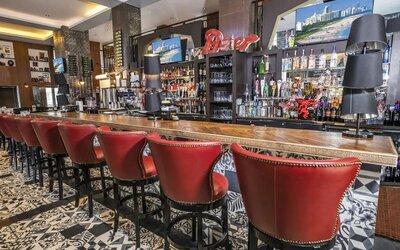 On-site bar at Hotel Croydon.