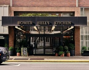Entrance at Romer Hell's Kitchen.