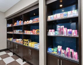 Convenience store at Hampton Inn Iowa City/University Area.