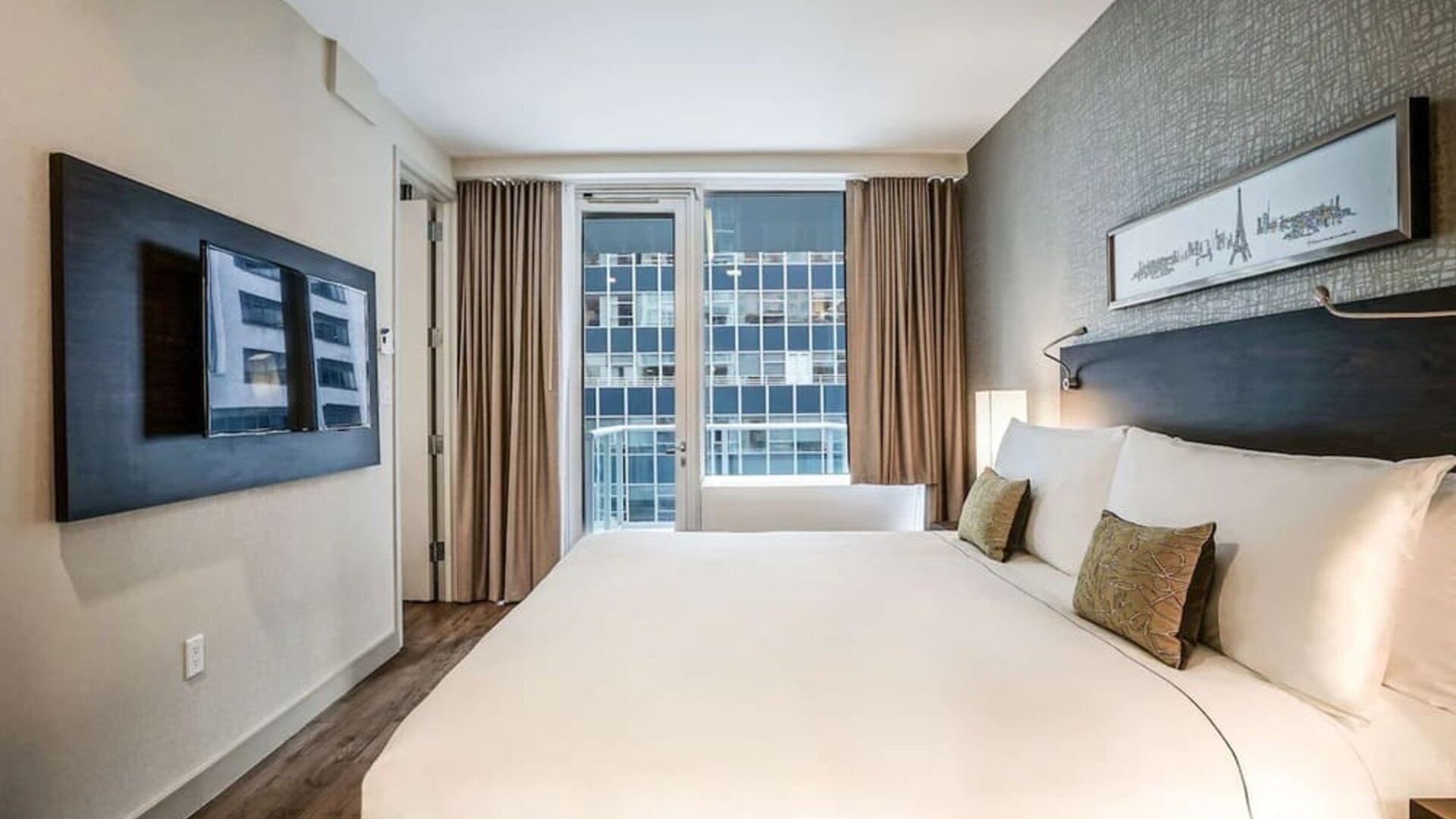 Day use room with balcony at The Bernic Hotel New York City, Tapestry Collection By Hilton.