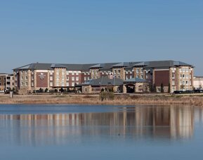 Exterior view of Homewood Suites By Hilton Denton.