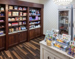 Convenience store at Homewood Suites By Hilton Denton.