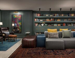 Lounge area at Stanford Court San Francisco.