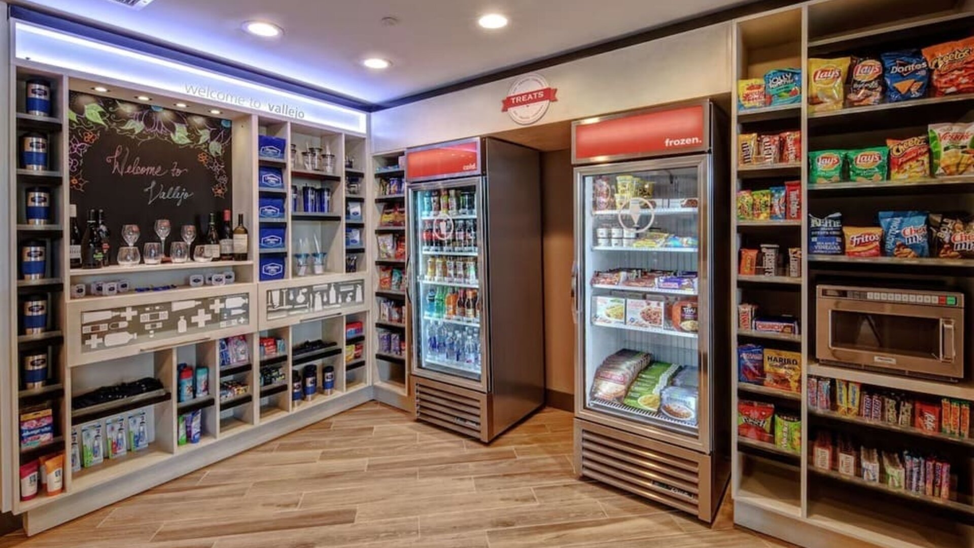 Convenience store at Hampton Inn Vallejo.