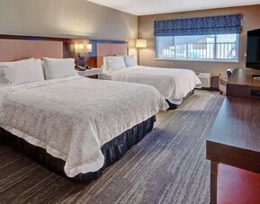 Day use twin room at Hampton Inn Vallejo.