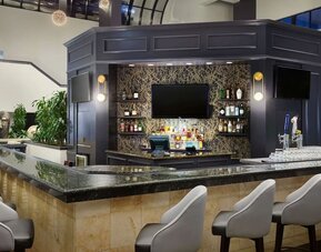 On-site bar at Embassy Suites By Hilton West Palm Beach Central.