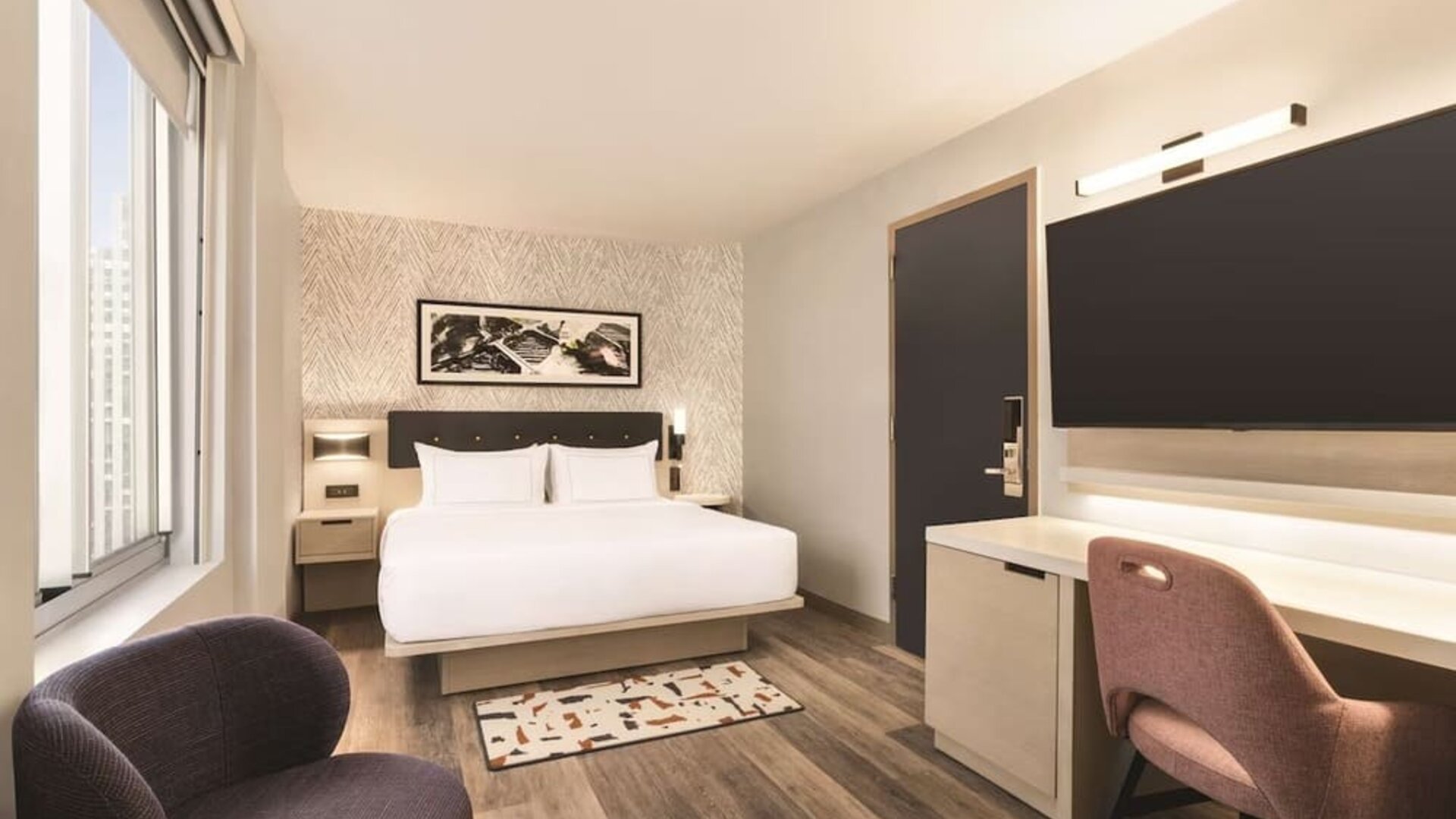 Day use room with work desk at DoubleTree By Hilton New York Midtown Fifth Ave.