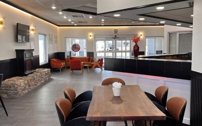 Dining area at The Irish Inn Boutique Hotel.