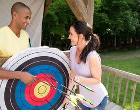 Archery at Cove Haven Resort.