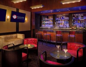 Hotel lounge at Millennium Hotel Broadway Times Square.