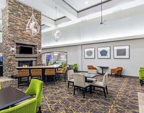 Lobby seating at Homewood Suites By Hilton Shreveport.