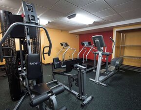 Fitness center at Travelodge Absecon Atlantic City.