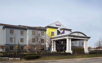 Parking available at Spark By Hilton Guelph.