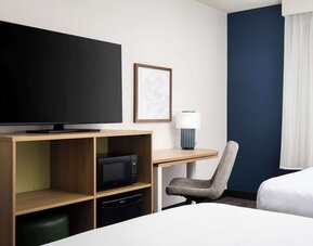Day use room with queen beds at Spark By Hilton Guelph.