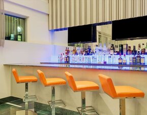 On-site bar at Wyndham Garden Brooklyn Sunset Park.