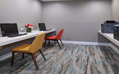Business center available at The Anaheim Hotel.