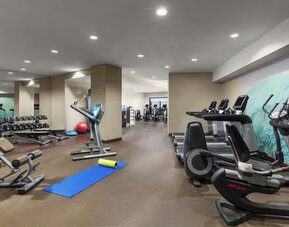 Fitness center at The Westin New Orleans.