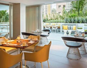 On-site restaurant at Hyatt Centric Miami South Beach.