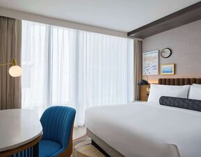 Standard room with work desk at Hyatt Centric Miami South Beach.