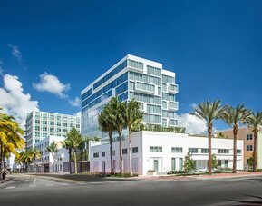 Exterior view of Hyatt Centric Miami South Beach.