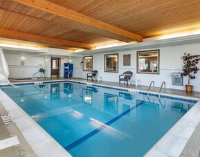 Indoor pool at Comfort Inn & Suites Geneva - West Chicago.