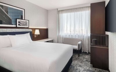 Day use room at DoubleTree By Hilton Long Island City, NY.