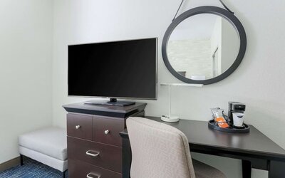 Day use room at Hampton Inn & Suites Denver Tech Center.