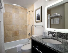 Day use room at Homewood Suites By Hilton Chicago Downtown/Magnificent Mile.