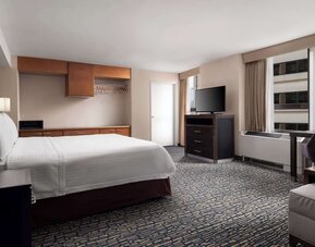 Day use room at Homewood Suites By Hilton Chicago Downtown/Magnificent Mile.