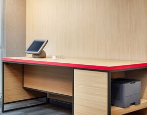 Business center at Tru By Hilton Atlanta Northlake Parkway.