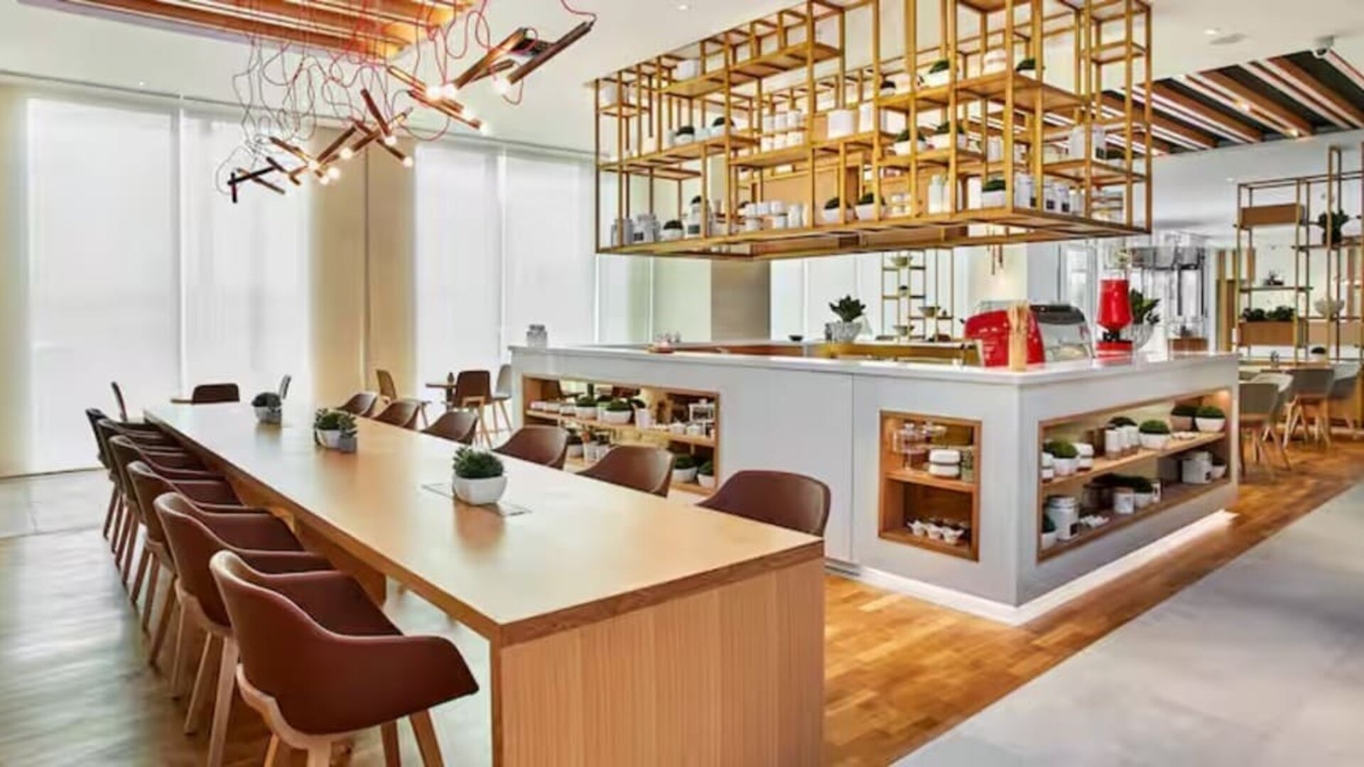 Hotel bar at Hilton Garden Inn Bengaluru Whitefield.