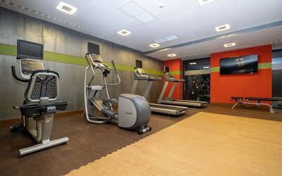Gym at Hampton By Hilton Samsun.
