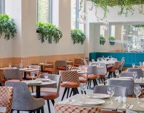 Restaurant at Hilton Garden Inn Rome Colosseum.