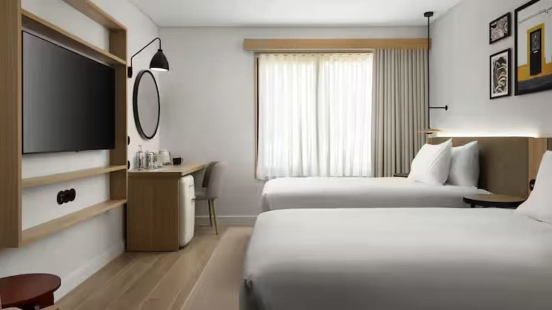 Day use room at Hilton Garden Inn Rome Colosseum.