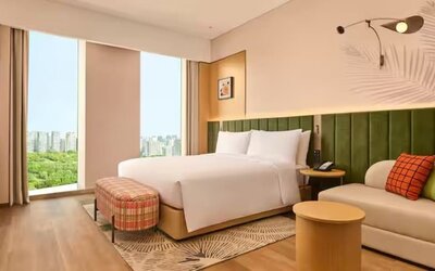 Day use room at Hilton Garden Inn Chongqing Yubei Central Park.