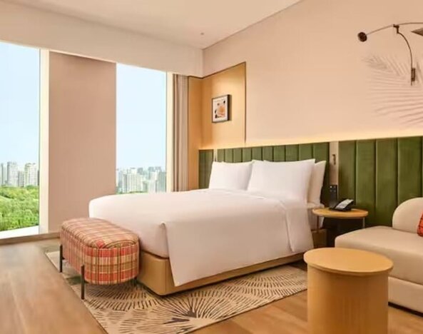 Day use room at Hilton Garden Inn Chongqing Yubei Central Park.