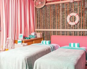 Spa treatments available at The Goodtime Hotel.