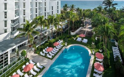 Cadillac Hotel & Beach Club, Autograph Collection has two outdoor pools and beach access.
