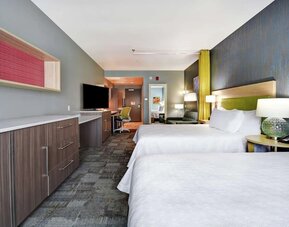 Day use room at Home2 Suites By Hilton San Francisco Airport North.