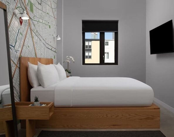 Day use room at The Baltic Hotel.