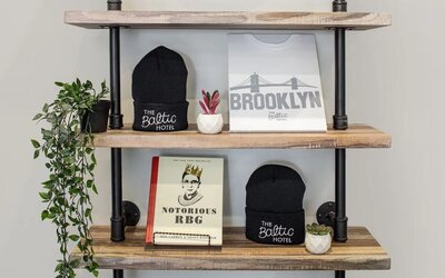 Gift shop at The Baltic Hotel.