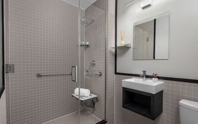 Day use room at The Baltic Hotel.