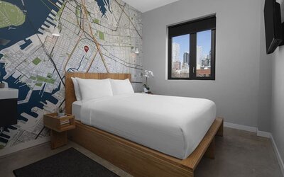 Day use room at The Baltic Hotel.