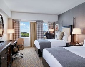 Day use room at The Inn At Penn, A Hilton Hotel.