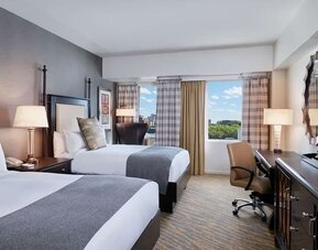 Day use room at The Inn At Penn, A Hilton Hotel.