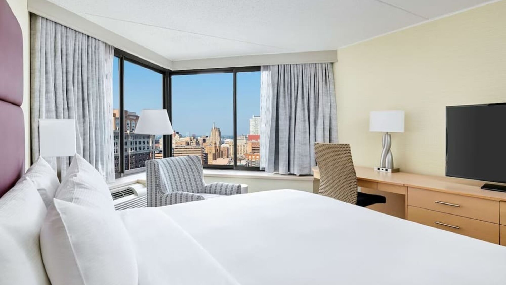 Day use room at DoubleTree By Hilton Philadelphia Center City.