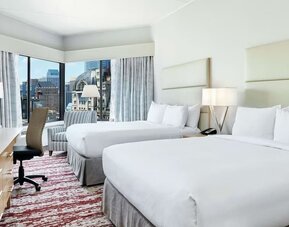 Day use room at DoubleTree By Hilton Philadelphia Center City.