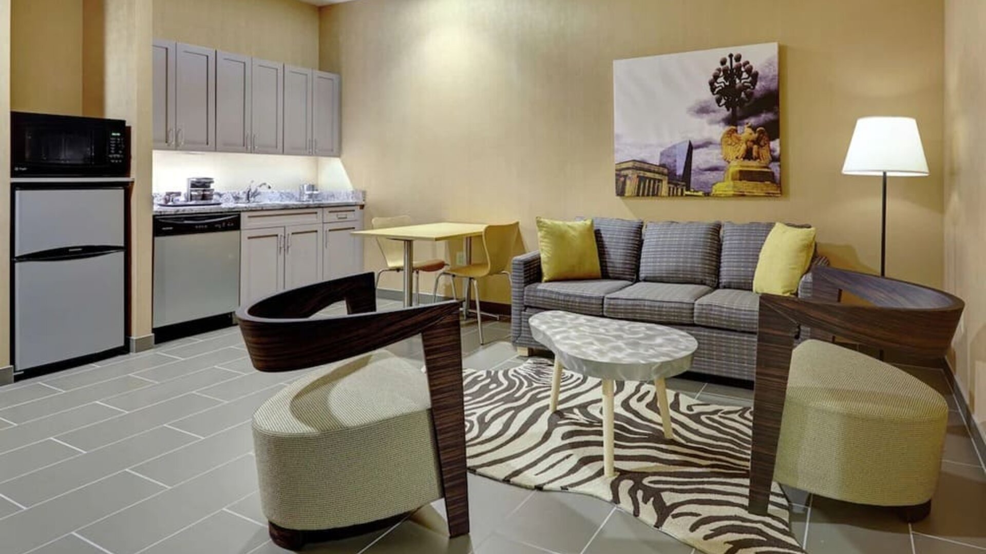 Day use room at DoubleTree By Hilton Philadelphia Center City.