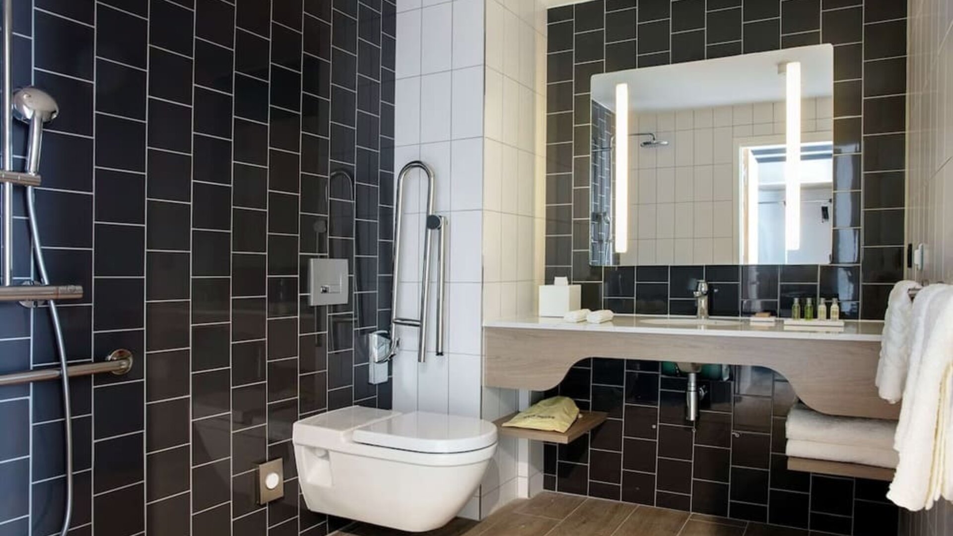 Day use room at Hilton Garden Inn Paris Orly Airport.